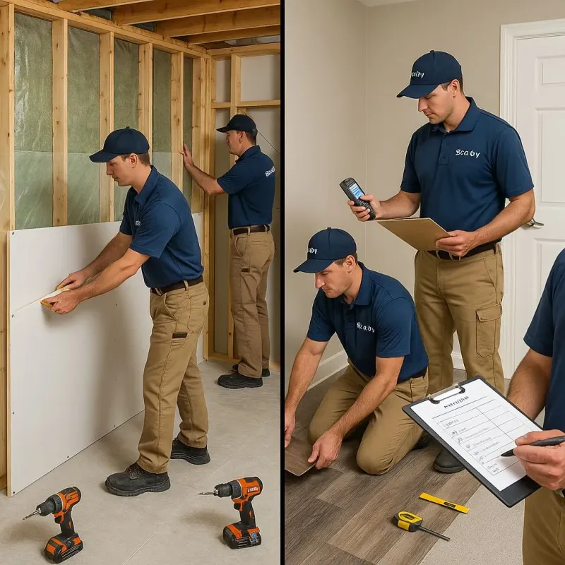 Repairs and Reconstruction process in North York, PA